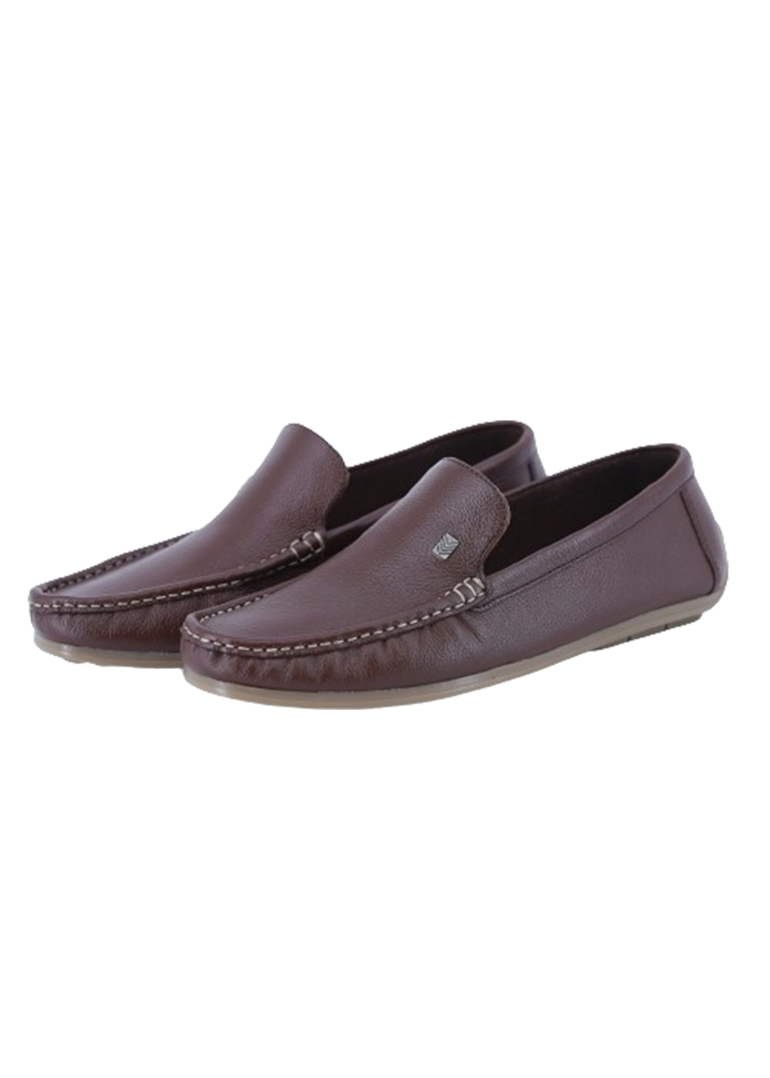 deer mens shoes brown color straight