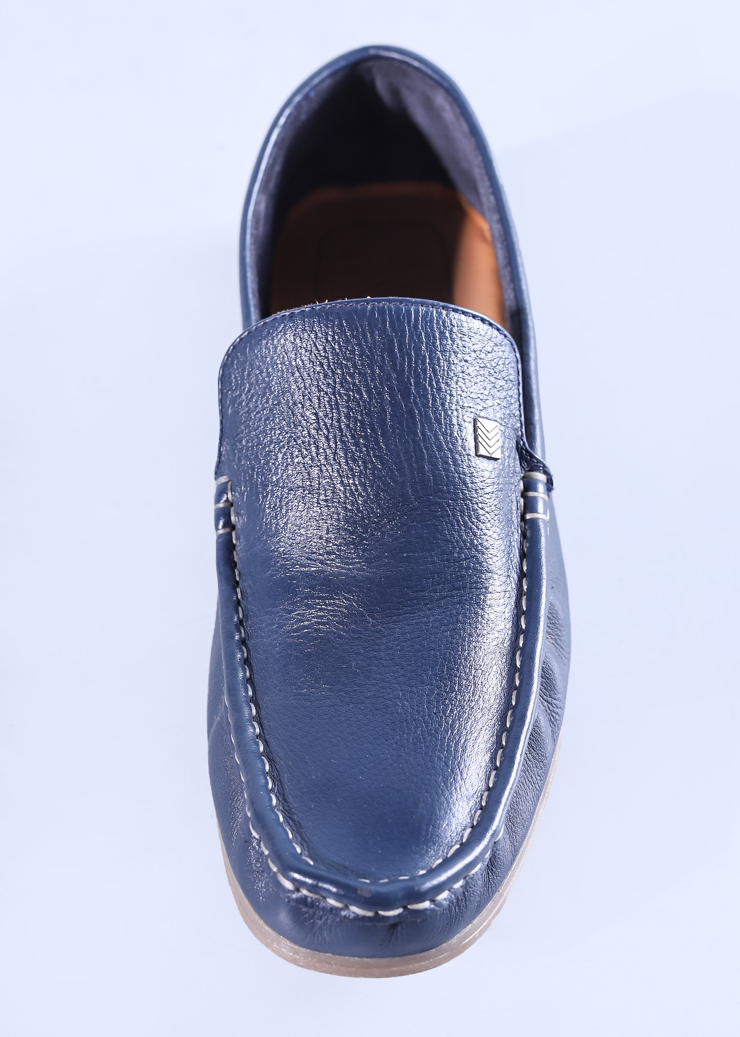 deer mens shoes navy color top view