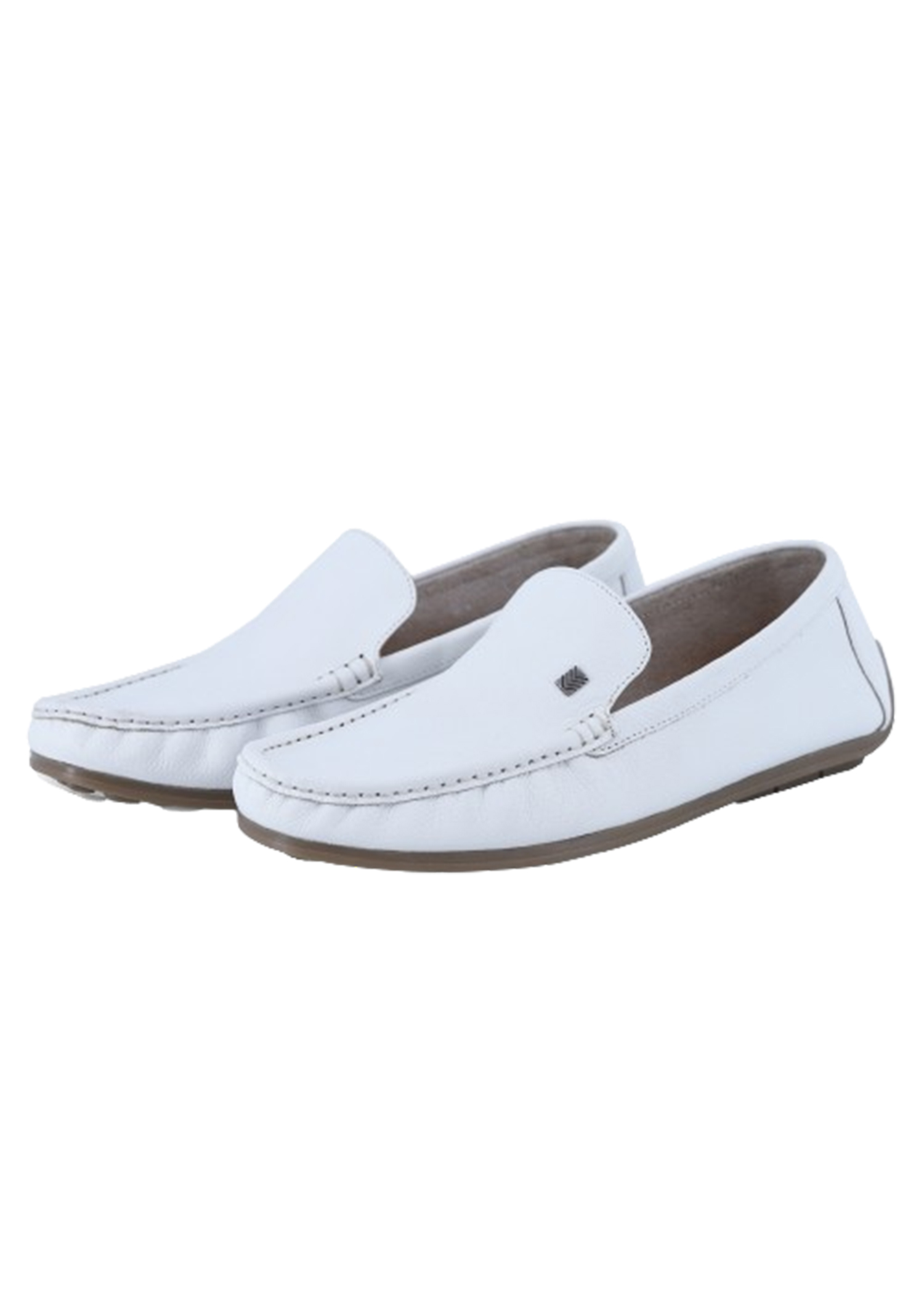 deer mens shoes white color straight