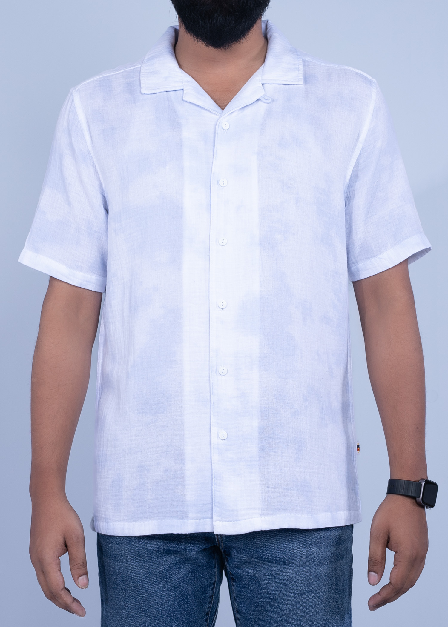 kivi hs shirt white color half front view