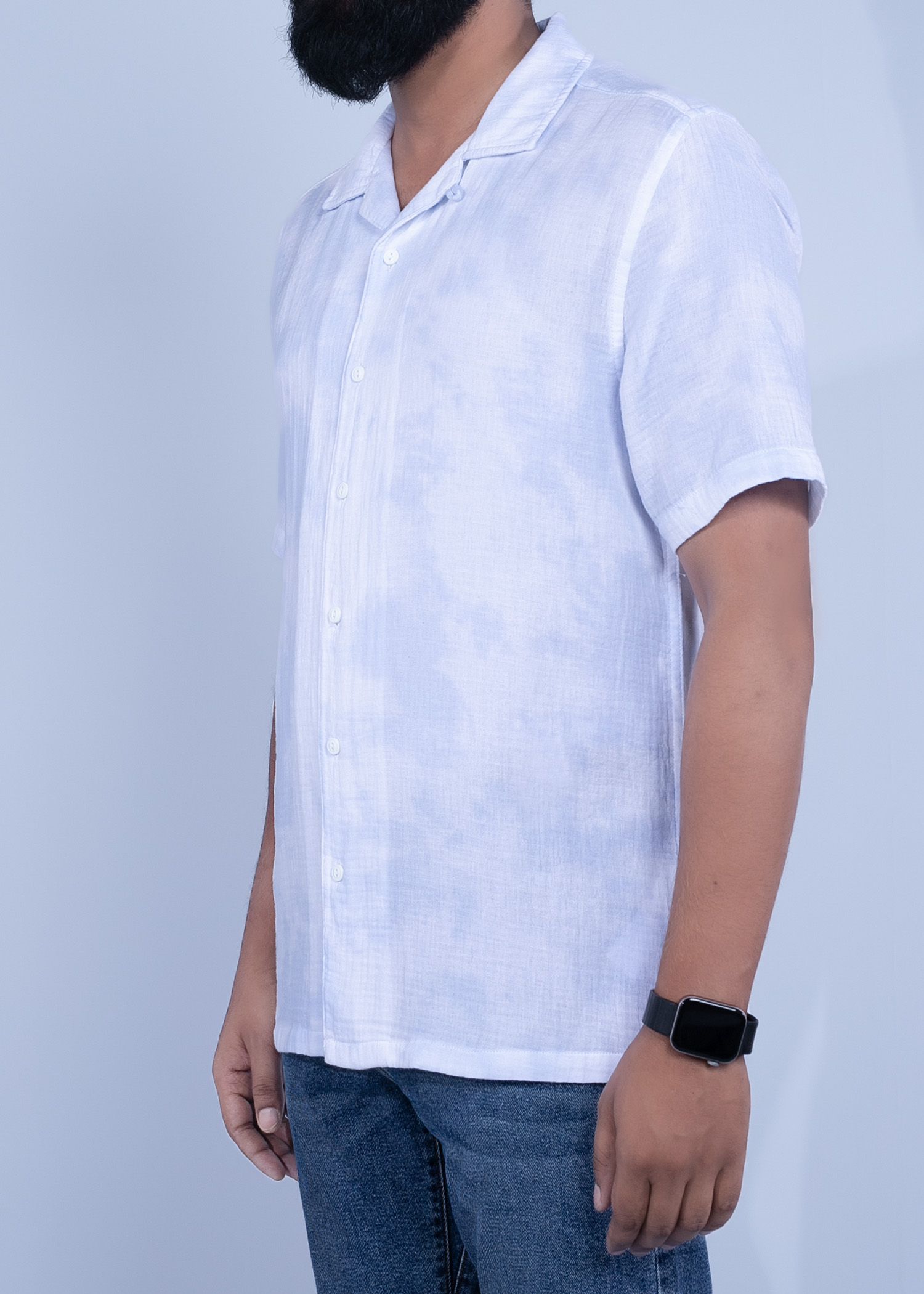 kivi hs shirt white color half side view