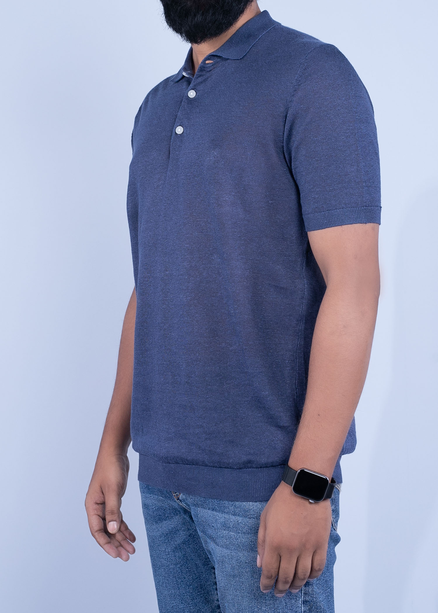 mentana ii polo light navy half side view