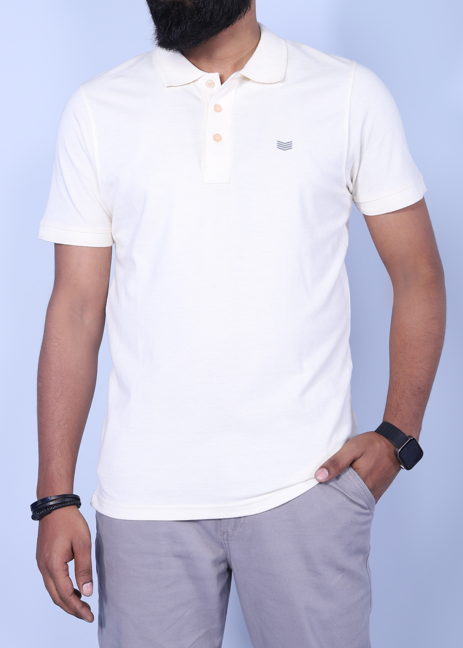 nightingale x polo cream half front view