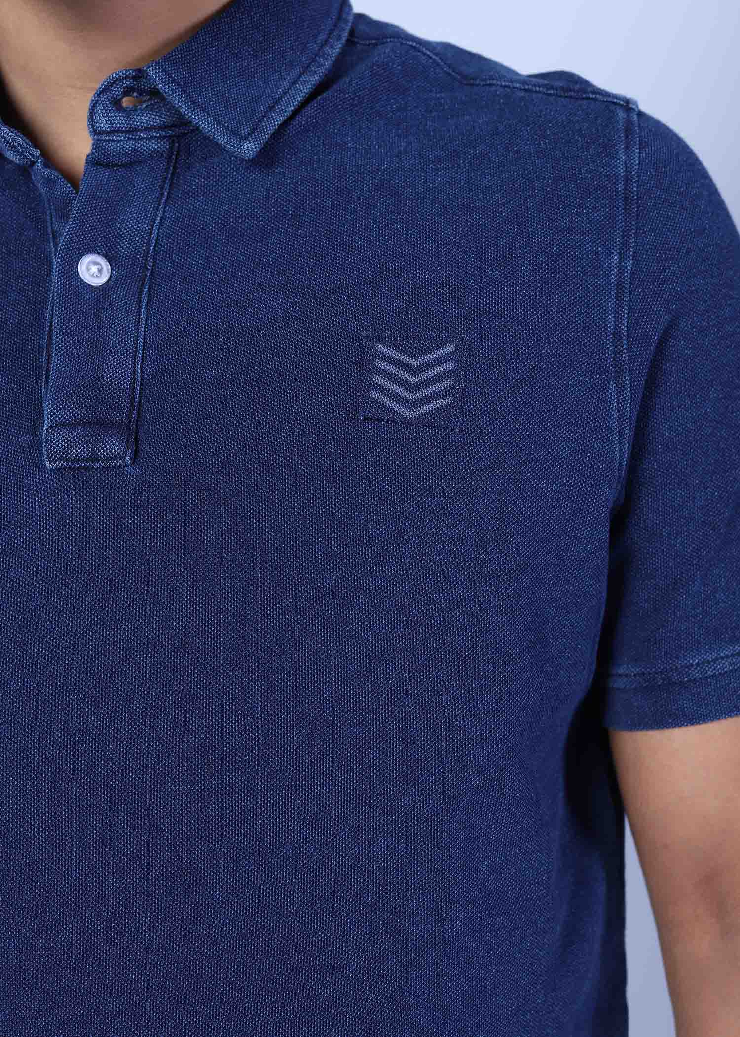 rome i polo navy close front view